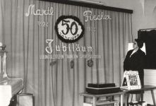 Martl Fischer zu ihrem 50 Turnjubiläum, 1974